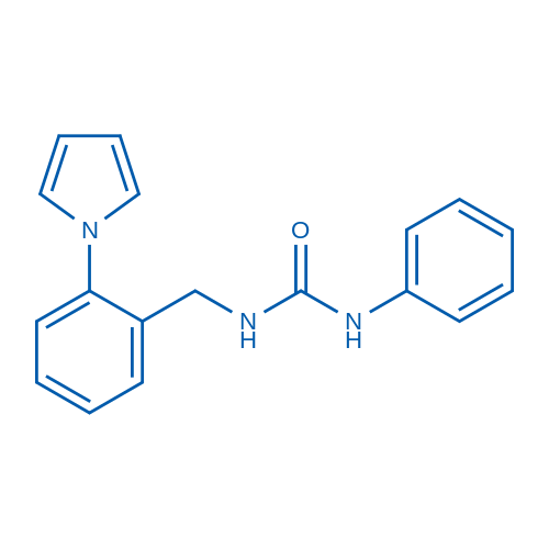 1-Phenyl-3-{[2-(1H-pyrrol-1-yl)phenyl]methyl}urea 1g