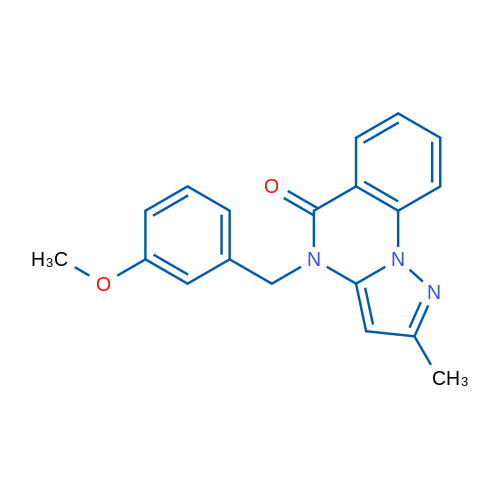 4-[(3-Methoxyphenyl)methyl]-2-methyl-4H,5H-pyrazolo[1,5-a]quinazolin-5-one 1g