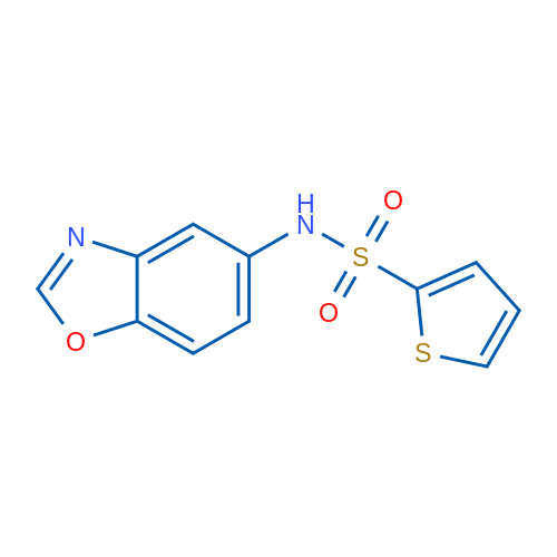 N-(1,3-Benzoxazol-5-yl)thiophene-2-sulfonamide 1g