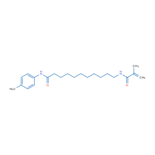 N-(4-Methylphenyl)-11-(2-methylprop-2-enamido)undecanamide 1g