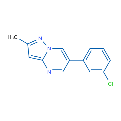6-(3-Chlorophenyl)-2-methylpyrazolo[1,5-a]pyrimidine 1mg