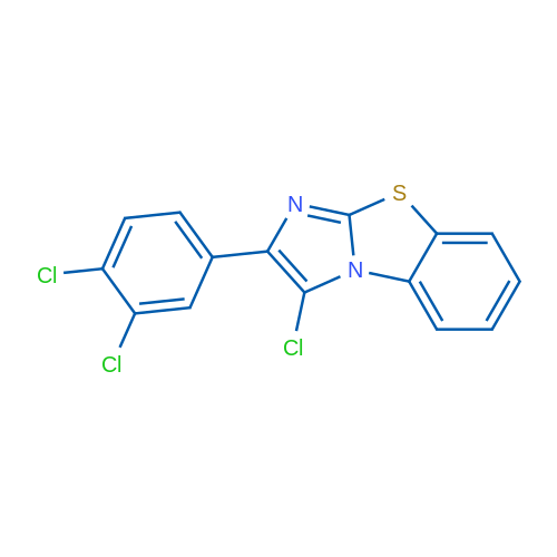 3-Chloro-4-(3,4-dichlorophenyl)-7-thia-2,5-diazatricyclo[6.4.0.0^{2,6}]dodeca-1(8),3,5,9,11-pentaene 1g