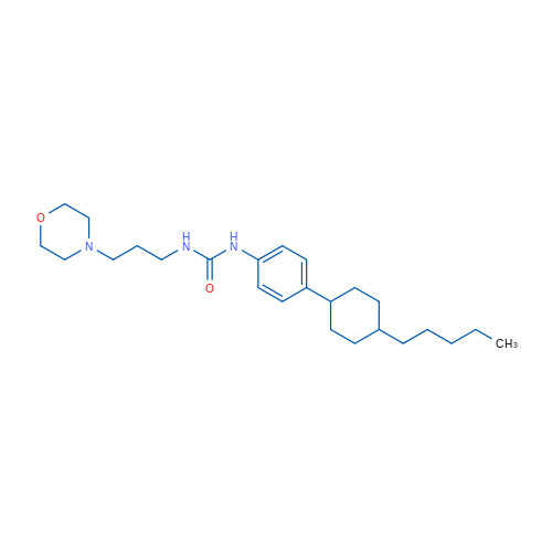 3-[3-(Morpholin-4-yl)propyl]-1-[4-(4-pentylcyclohexyl)phenyl]urea 1g