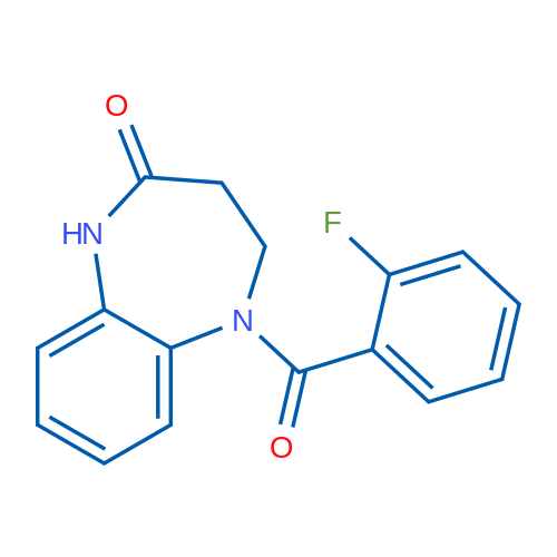 5-(2-Fluorobenzoyl)-2,3,4,5-tetrahydro-1H-1,5-benzodiazepin-2-one 1g