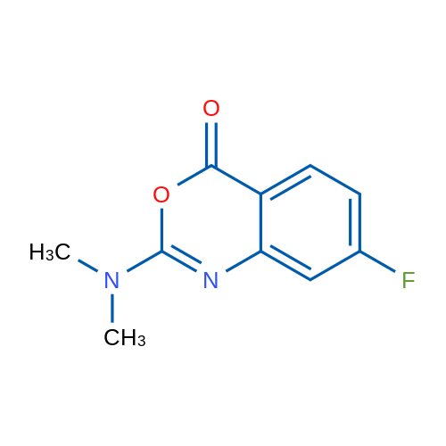 2-(Dimethylamino)-7-fluoro-4H-3,1-benzoxazin-4-one 1g