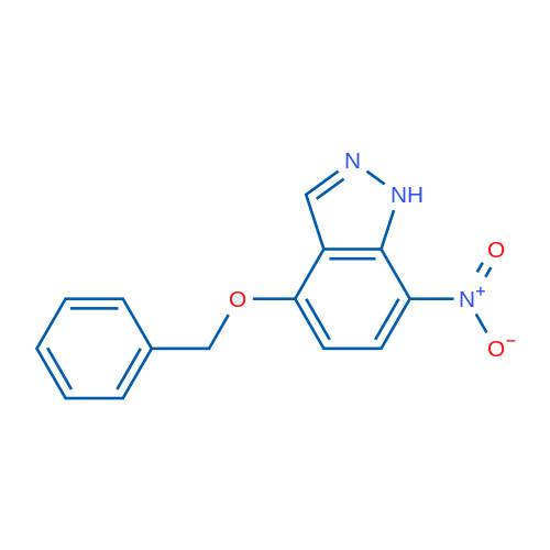4-(Benzyloxy)-7-nitro-1H-indazole 1g