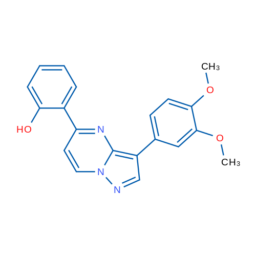 2-[3-(3,4-Dimethoxyphenyl)pyrazolo[1,5-a]pyrimidin-5-yl]phenol 1g