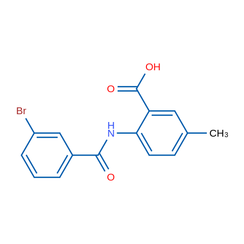 2-(3-Bromobenzamido)-5-methylbenzoic acid 1g