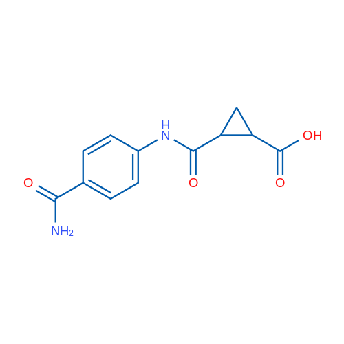 2-[(4-Carbamoylphenyl)carbamoyl]cyclopropane-1-carboxylic acid 1g