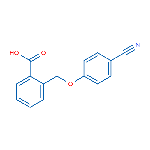 2-[(4-Cyanophenoxy)methyl]benzoic acid 1g