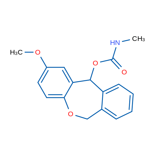 5-Methoxy-9-oxatricyclo[9.4.0.0^{3,8}]pentadeca-1(11),3(8),4,6,12,14-hexaen-2-yl N-methylcarbamate 1g