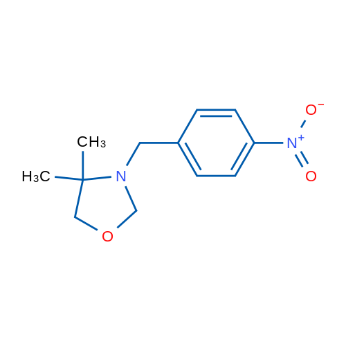 4,4-Dimethyl-3-[(4-nitrophenyl)methyl]-1,3-oxazolidine 1g