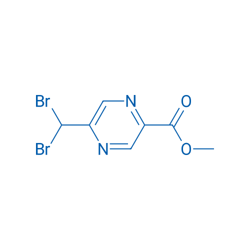 Methyl 5-(dibromomethyl)pyrazine-2-carboxylate 1g