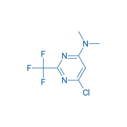 6-Chloro-N,N-dimethyl-2-(trifluoromethyl)pyrimidin-4-amine 250mg