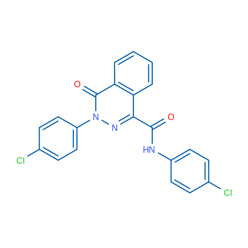 N,3-Bis(4-chlorophenyl)-4-oxo-3,4-dihydrophthalazine-1-carboxamide 1g