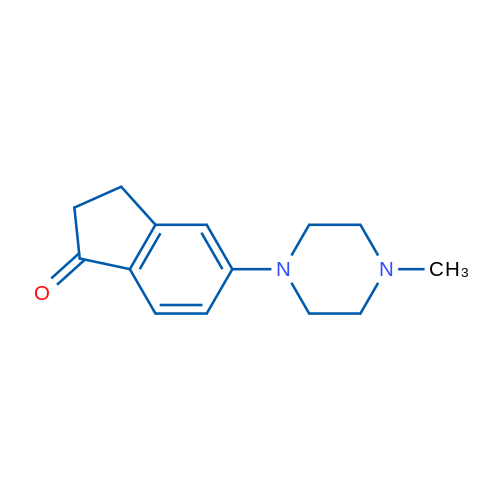 5-(4-Methylpiperazin-1-yl)-2,3-dihydro-1H-inden-1-one 1g