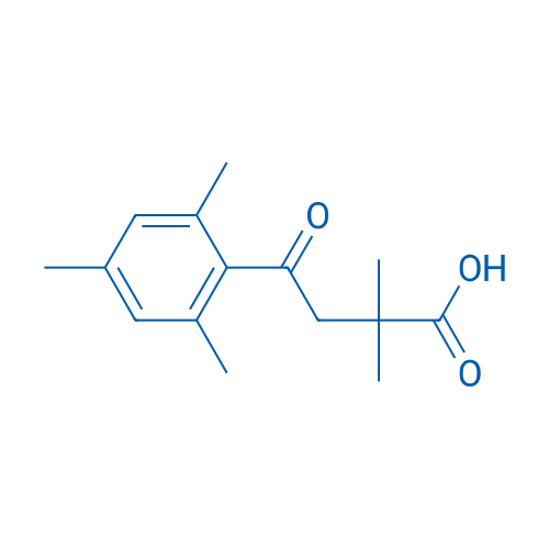 2,2-Dimethyl-4-oxo-4-(2,4,6-trimethylphenyl)butyric acid 1g