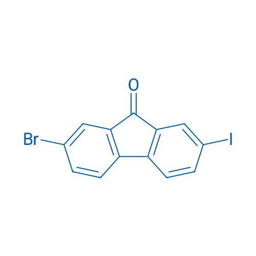 2-Bromo-7-iodo-9H-fluoren-9-one 1g