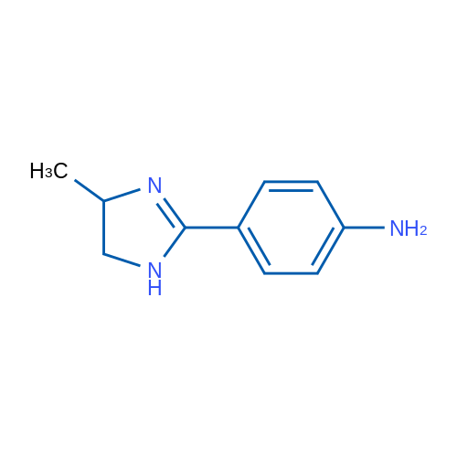 4-(4,5-DIhydro-4-methyl-1h-imidazol-2-yl)phenylamine 100mg