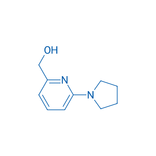 (6-(Pyrrolidin-1-yl)pyridin-2-yl)methanol 100mg