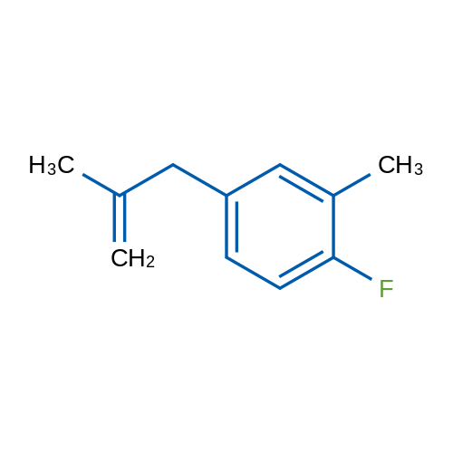 3-(4-Fluoro-3-methylphenyl)-2-methyl-1-propene 5g