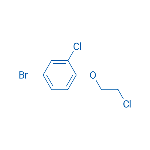 4-Bromo-2-chloro-1-(2-chloroethoxy)benzene 250mg