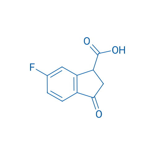 6-Fluoro-3-oxo-2,3-dihydro-1H-indene-1-carboxylic acid 1g