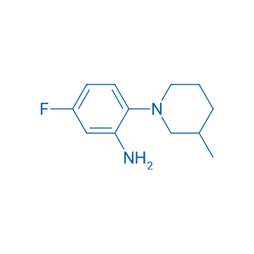 5-Fluoro-2-(3-methylpiperidin-1-yl)aniline 5g