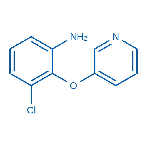 3-Chloro-2-(pyridin-3-yloxy)aniline 100mg