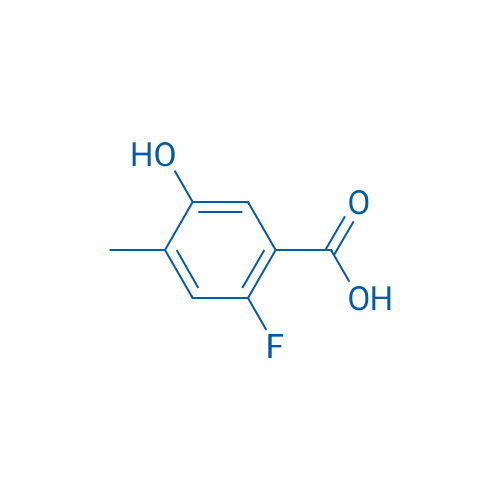 2-Fluoro-5-hydroxy-4-methylbenzoic acid 1g