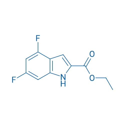 Ethyl 4,6-difluoro-1H-indole-2-carboxylate 100mg