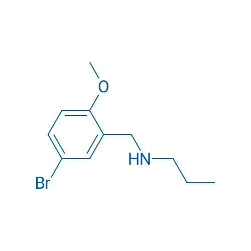 [(5-Bromo-2-methoxyphenyl)methyl](propyl)amine 1g