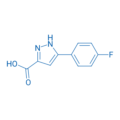 5-(4-Fluorophenyl)-1H-pyrazole-3-carboxylic acid 250mg