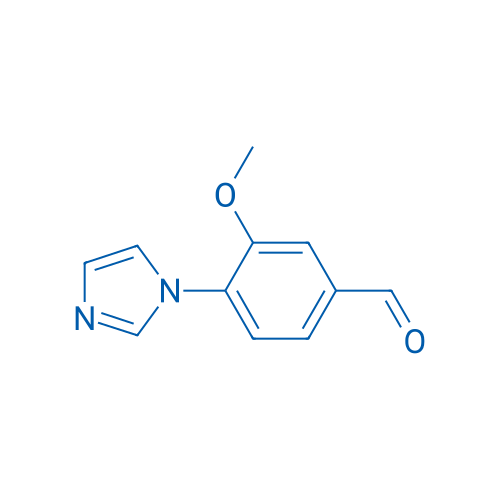 4-(1H-Imidazol-1-yl)-3-methoxybenzaldehyde 100mg