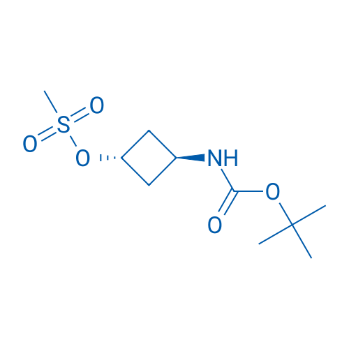 trans-tert-butyl N-[3-(methanesulfonyloxy)cyclobutyl]carbamate 5g