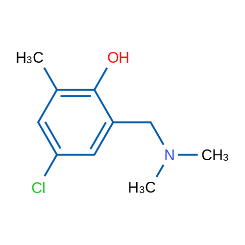 4-Chloro-2-((dimethylamino)methyl)-6-methylphenol 5g