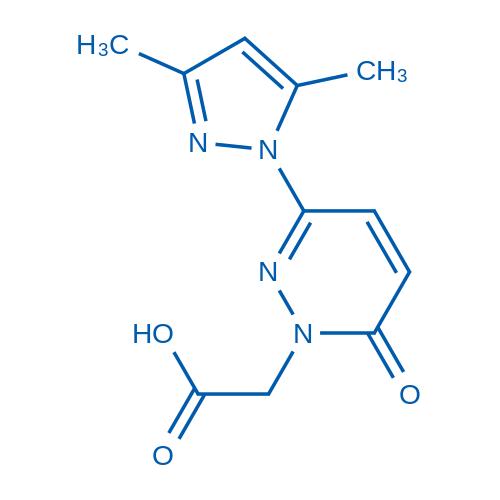 [3-(3,5-DImethyl-1h-pyrazol-1-yl)-6-oxopyridazin-1(6h)-yl]acetic acid 1g