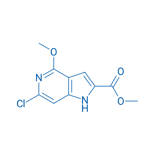 Methyl 6-chloro-4-methoxy-1H-pyrrolo[3,2-c]pyridine-2-carboxylate 100mg