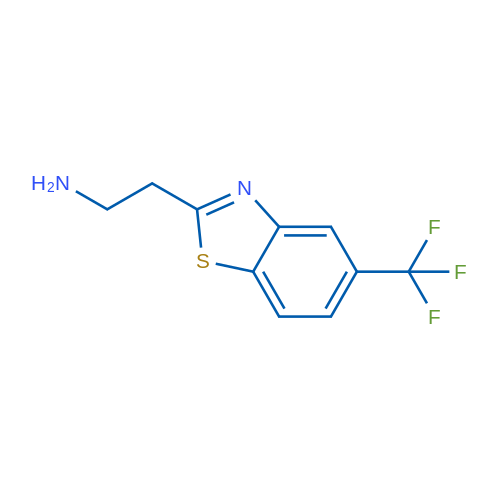 2-[5-(Trifluoromethyl)-1,3-benzothiazol-2-yl]ethan-1-amine 1g
