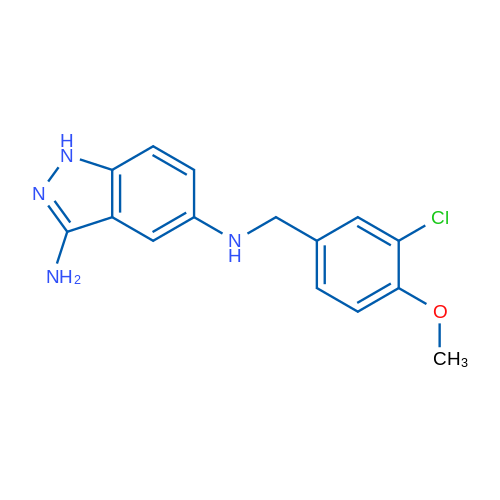 N5-(3-Chloro-4-methoxybenzyl)-1H-indazole-3,5-diamine 1g