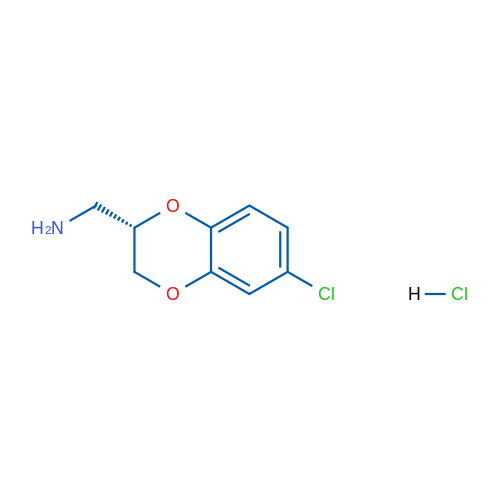 (S)-(6-Chloro-2,3-dihydrobenzo[b][1,4]dioxin-2-yl)methanamine hydrochloride 1g