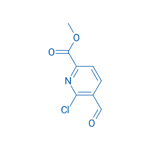 Methyl 6-chloro-5-formylpicolinate 1g
