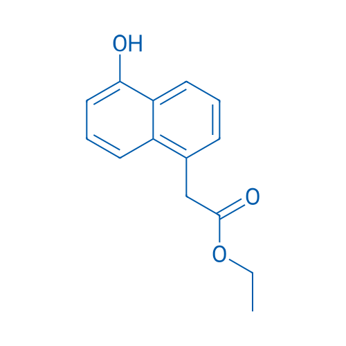 Ethyl 2-(5-oxidanylnaphthalen-1-yl)ethanoate 250mg