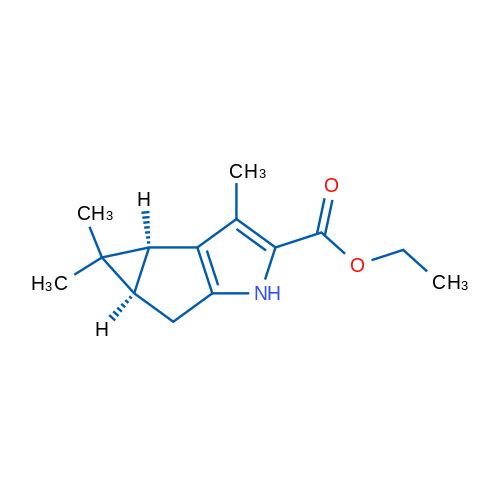 (3BS,4aR)-ethyl 3,4,4-trimethyl-3b,4,4a,5-tetrahydro-1H-cyclopropa[3,4]cyclopenta[1,2-b]pyrrole-2-carboxylate 1g