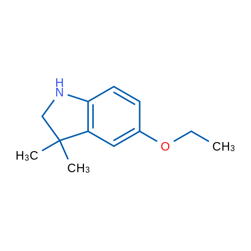 1H-indole, 5-ethoxy-2,3-dihydro-3,3-dimethyl 1g