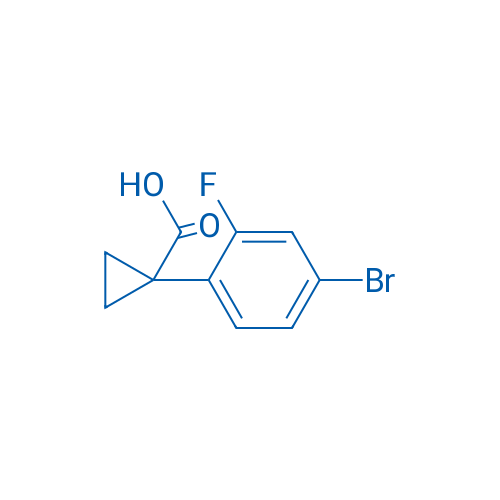 1-(4-Bromo-2-fluorophenyl)cyclopropanecarboxylic acid 5g