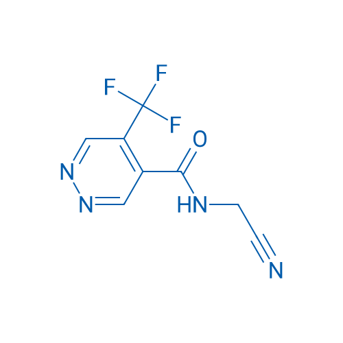 N-(Cyanomethyl)-5-(trifluoromethyl)pyridazine-4-carboxamide 1g