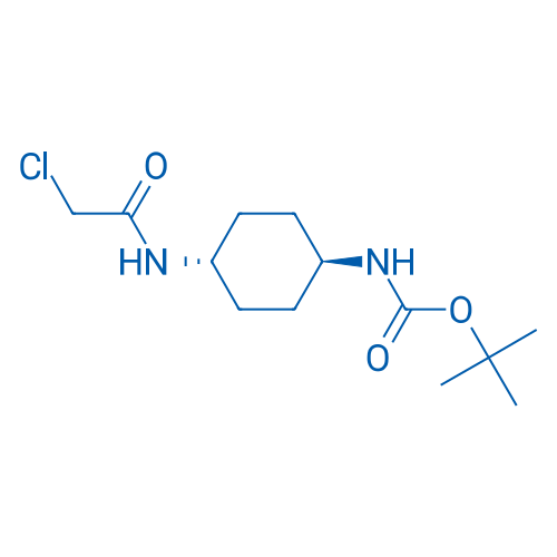tert-Butyl ((1r,4r)-4-(2-chloroacetamido)cyclohexyl)carbamate 1g