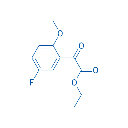 Ethyl 5-fluoro-2-methoxybenzoylformate 100mg