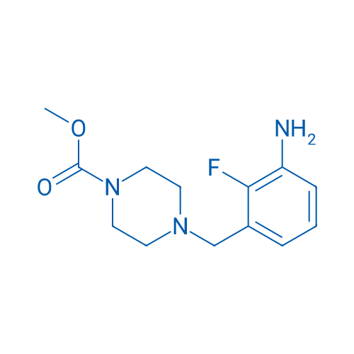 Methyl 4-(3-amino-2-fluorobenzyl)piperazine-1-carboxylate 1g